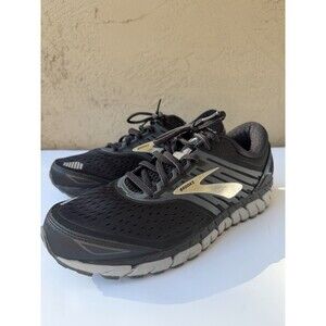 Brooks Beast 18 Running Shoes Mens Size 10 D Black Gray No Insole 1102821D004